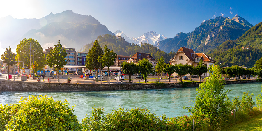Staying in pristine Interlaken