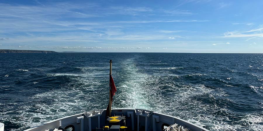 Sailing to the Isles of Scilly 