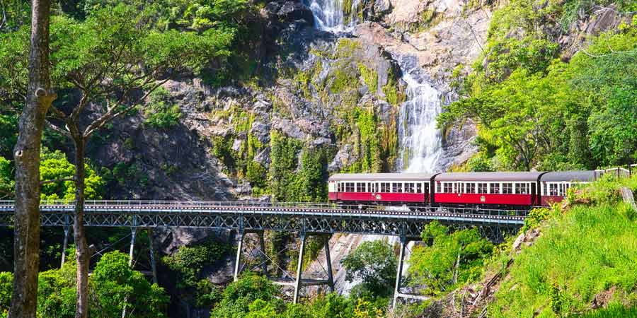 Travelling on iconic trains